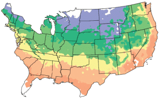 Hardiness Zone Map